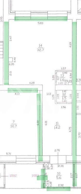Сдам помещение в новом ЖК, 56м² фото