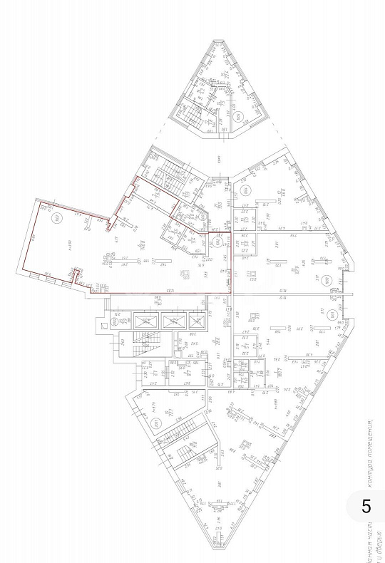 Продам помещение в новом ЖК Элегия с НДС, 157,4м². фото