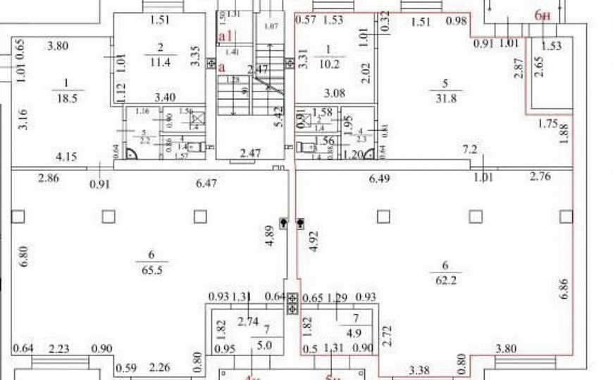 Сдам офисное помещение, 114 м² фото