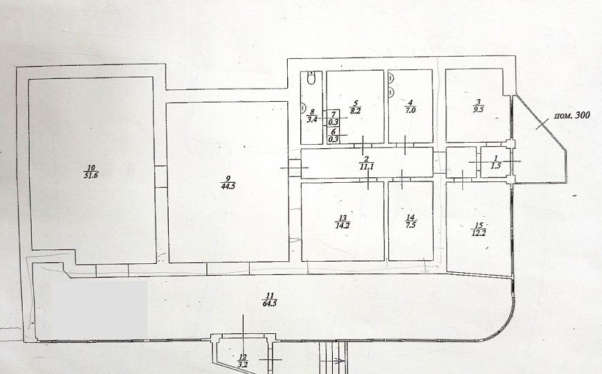 Торговое помещение на Осипова 239 м2 фото