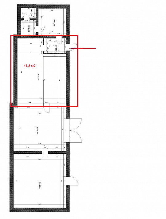 Производственное помещение, 62,8 м² фото