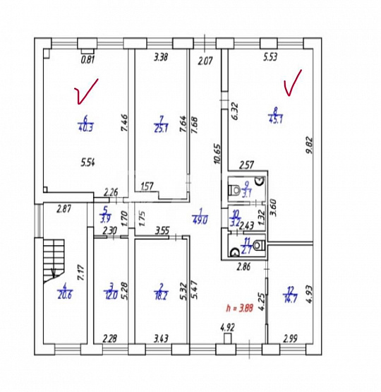 Аренда евроофисов 15, 22, 40 и 45 м² фото