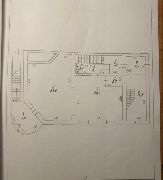 КАФЕ + БАР + Банкетный зал. ЦЕНТР, 260,8 м. фото