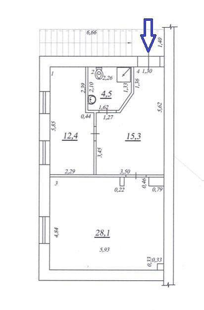 Сдам офисное помещение, 64 м² фото