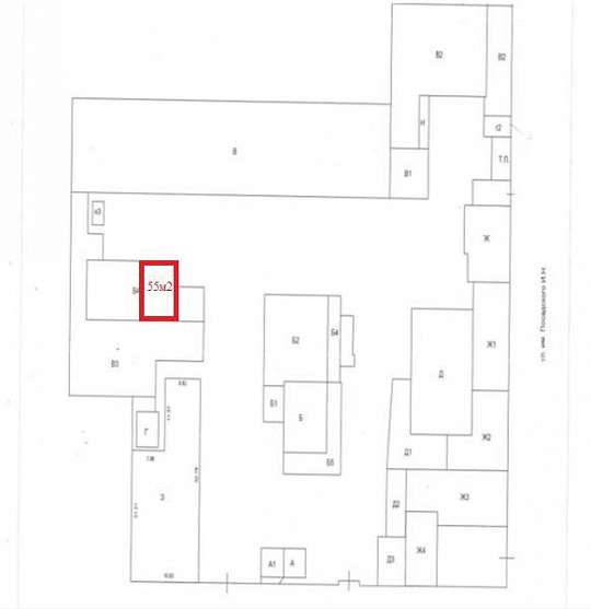 Сдам торговое помещение, 55 м² фото