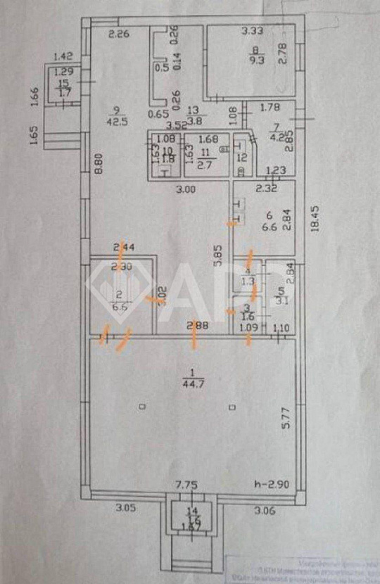 Торгово-производственное здание. фото