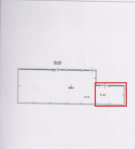 Торговое помещение 42 м2 фото