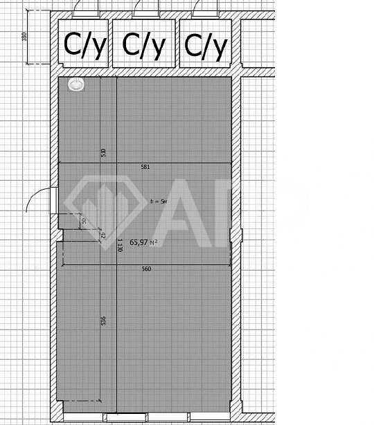 Сдам офис 66квм с ремонтом и большими окнами фото