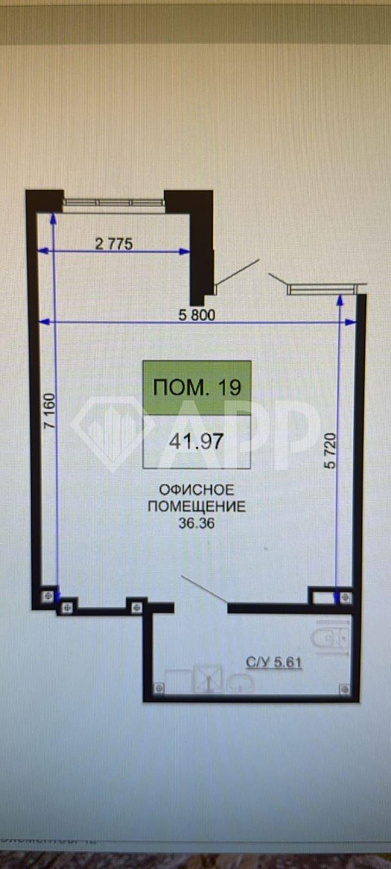 Сдаю 1 этаж топ трафик, 41 м² фото