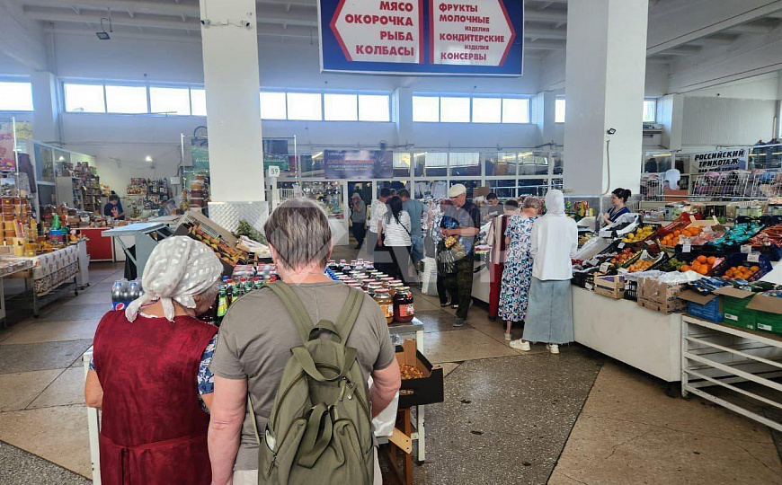 Центральный рынок в Чайковском фото