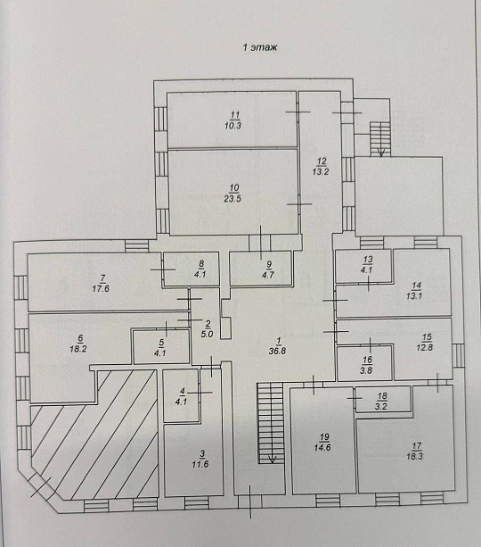 Гостиница. 500 м2 фото