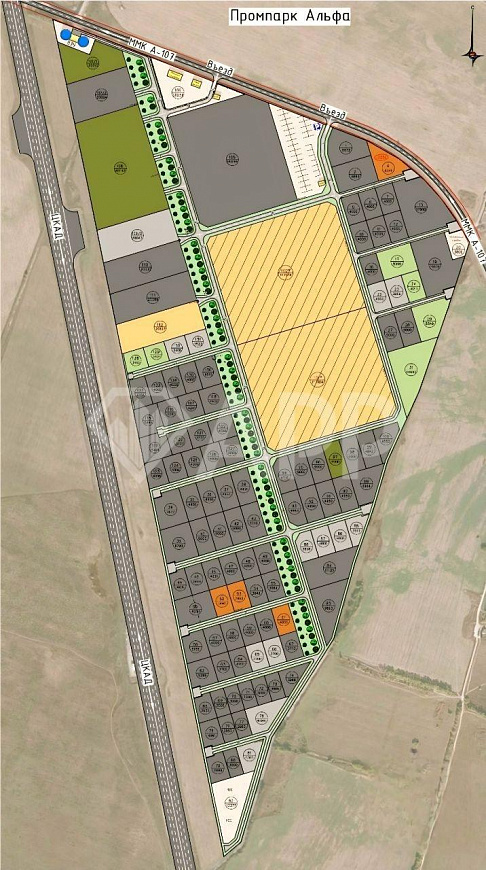 Продажа земельного участка 80 сот. в промпарке «Альфа» фото