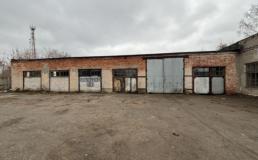 База 1080 м с кран балками и асфальтированной площадкой  фото