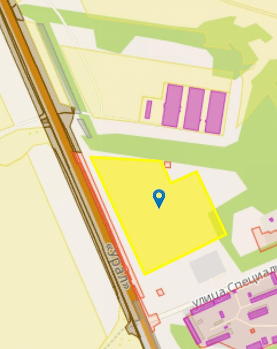 Земельный участок на трассе фото