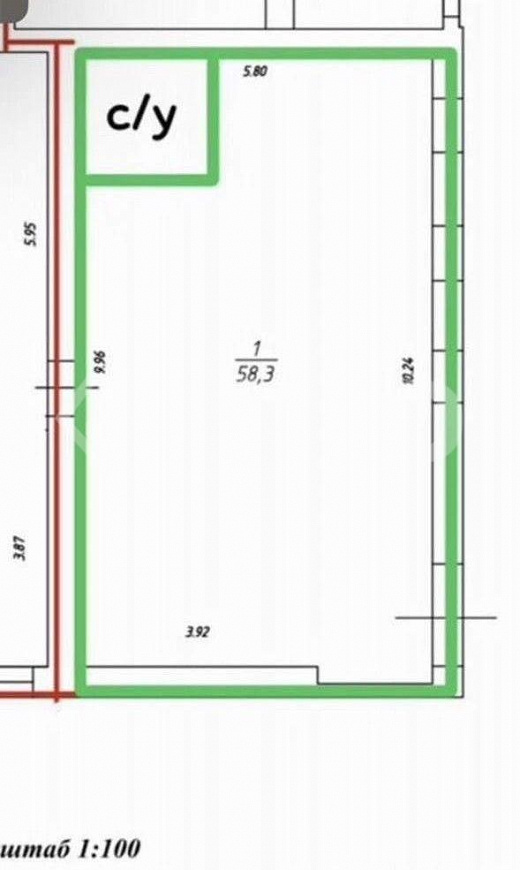 Сдаю 1 этаж 1 линия с ремонтом, 58,3 м² фото