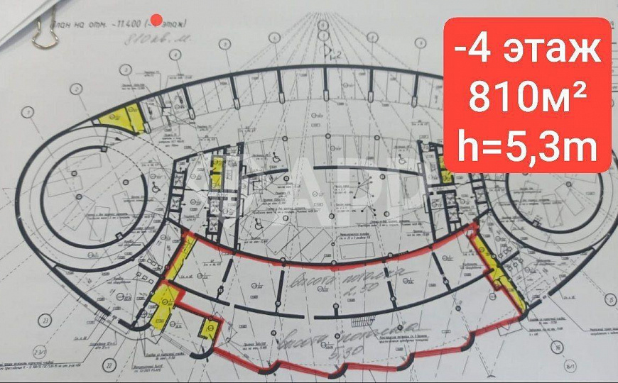 Офис /Бизнес-центр /аренда /опенспейс/ центр/ свободная планировка/ помещение /аренда / 360+810м² фото