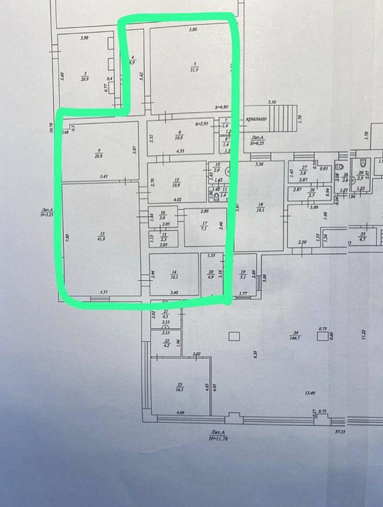 Сдается помещение пристрой к торговому центру фото