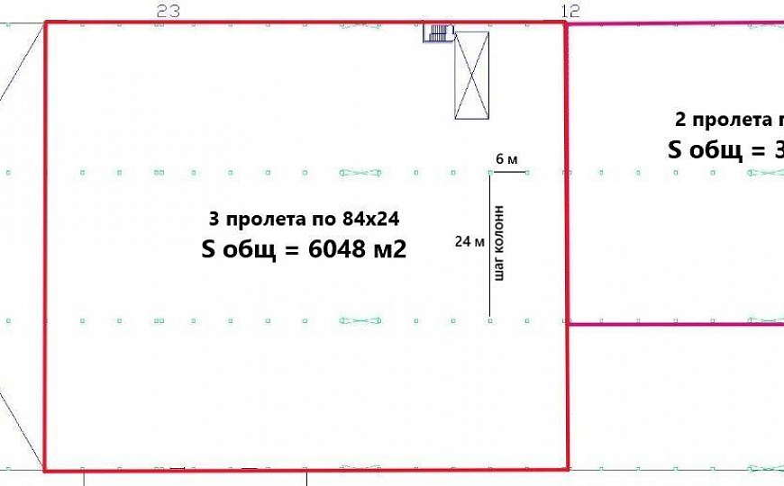 Сдам производственное помещение, от 3168 м² фото