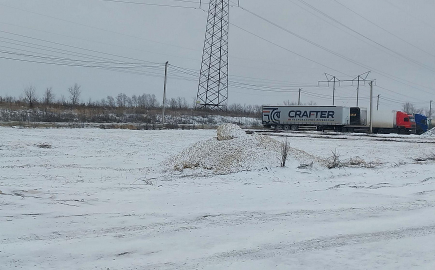 Продается участок земли площадью 0,5 Га с фундаментом под АЗС на федеральной автодороге фото