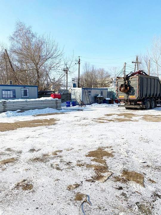 База 1080 м с кран балками и асфальтированной площадкой  фото