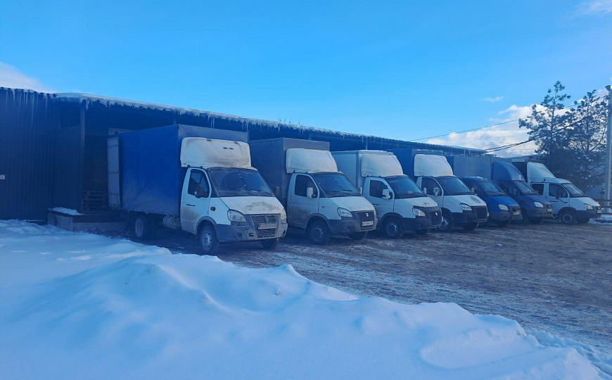 Теплый склад. Поизводство. 2080 м2 фото