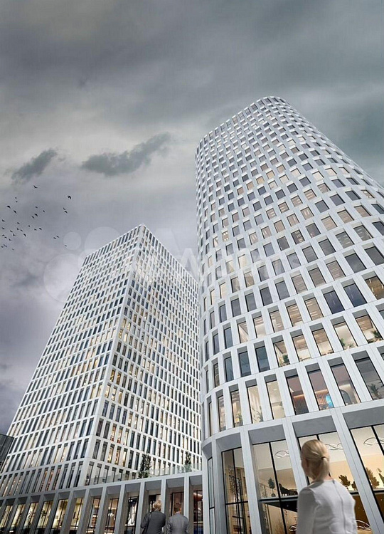 Офис+паркинг+мокрая точка. С отделкой. Класс А+. фото