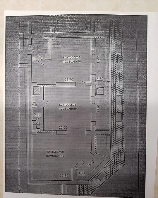 Офис на проспекте с парковкой, 84 м2 фото