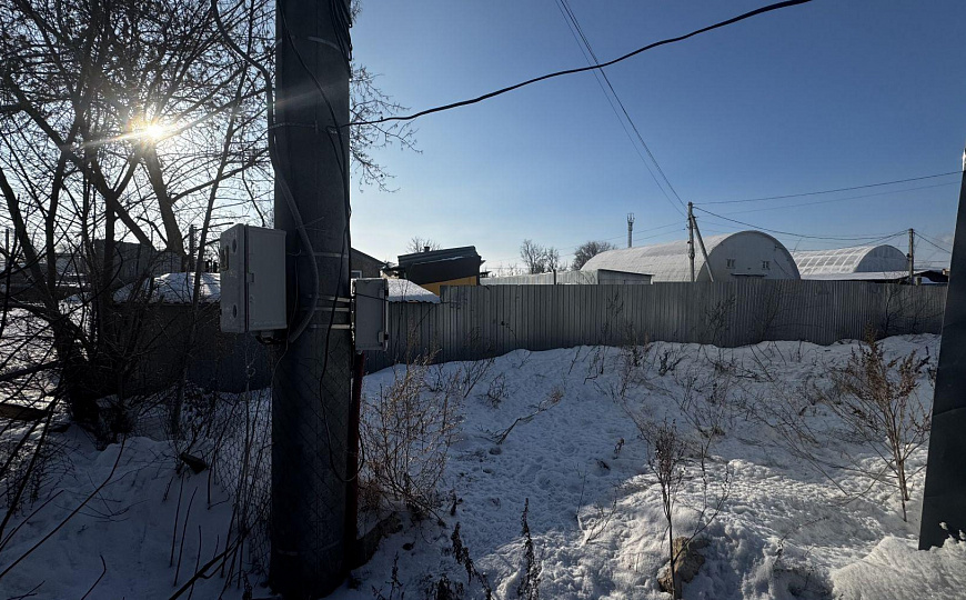 Производственный ангар и земельный участок фото