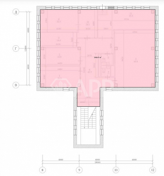ПСН, 250м2, отдельный вход фото