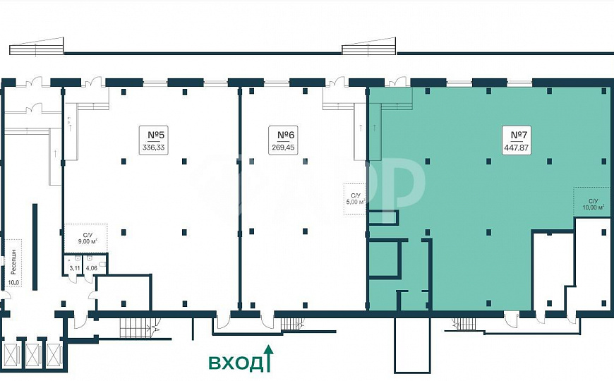 Продажа офисного помещения, 447,87 м² фото