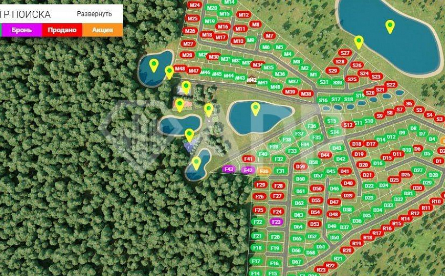 Посёлки Green Forest , спешите, еще есть свободные участки от 8 соток  ИЖС! фото