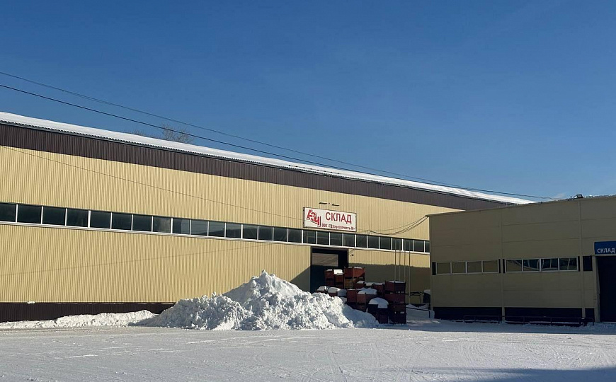 Холодный склад с дебаркадером (126, 224, 150 кв м) фото