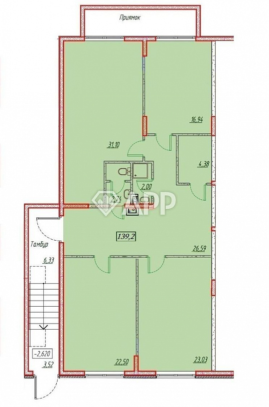 Продам помещение свободного назначения, 139,2 м² фото