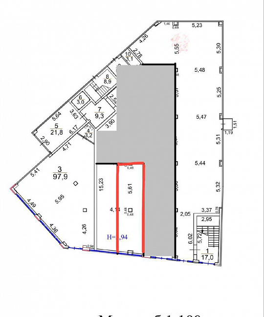 Фасад/Высокий трафик/Помещение свободного назначения 40м2 фото
