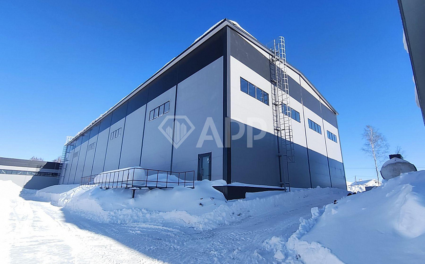 Сдаю 1473 м² с кран-балкой 5т.! фото