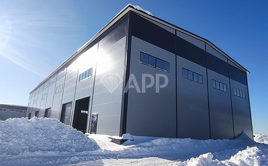 Сдаю 1473 м² с кран-балкой 5т.! фото