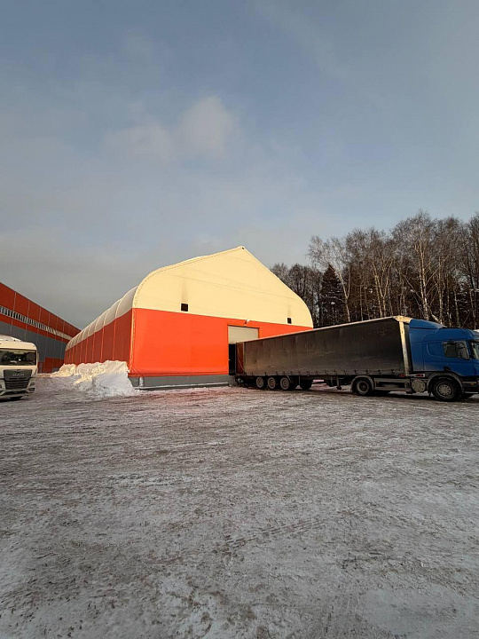 Тёплый склад (ангар) 1000 м, возможно деление. фото