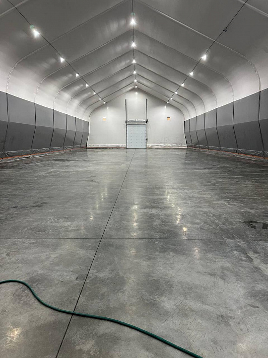 Тёплый склад (ангар) 1000 м, возможно деление. фото