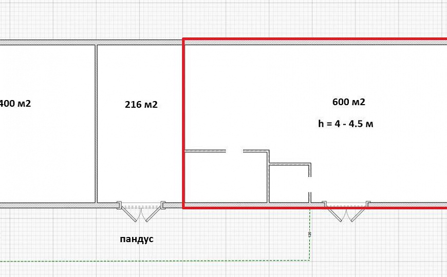 Сдам производственное помещение, 710 м² фото