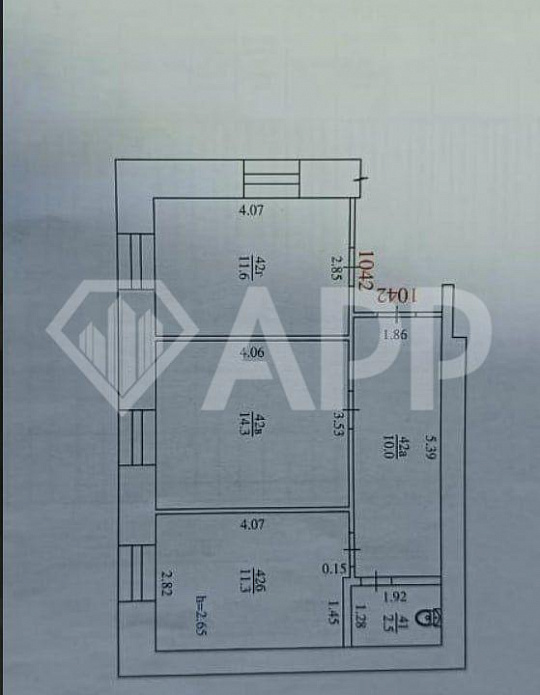 Продаю помещение свободного назначения, 52м², 3 кабинета фото