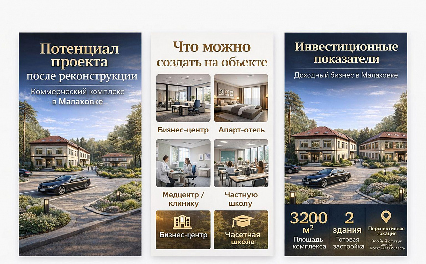 Продам участок  3530 м² + 2 здания 3200 м² | Люберцы Малаховка фото
