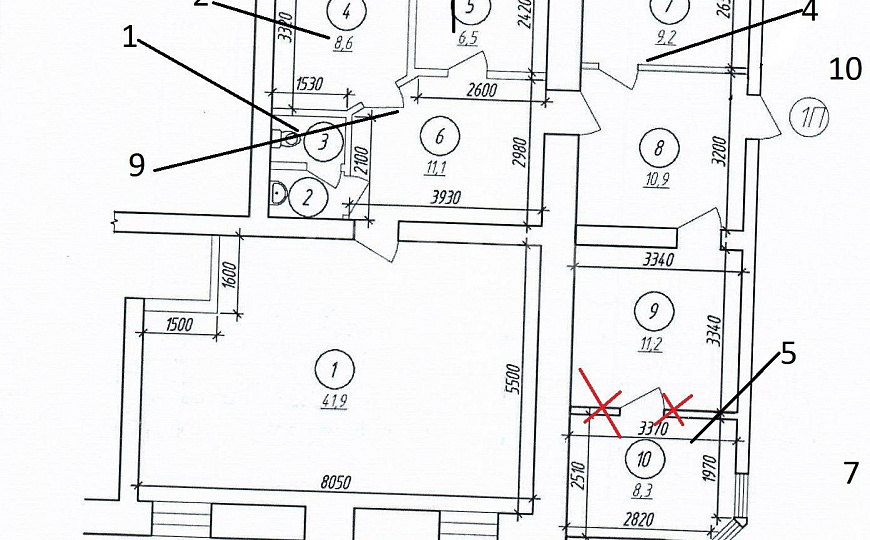ПСН/мокрая точка/деление/20-110м2 фото