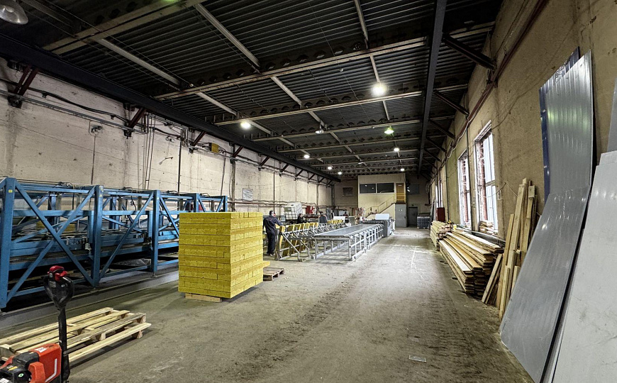 Производственный цех 2000 кв.м. фото