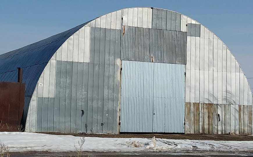 Металлический ангар (под производство, склад) 450 кв.м фото