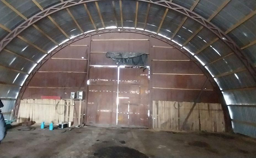 Металлический ангар (под производство, склад) 450 кв.м фото