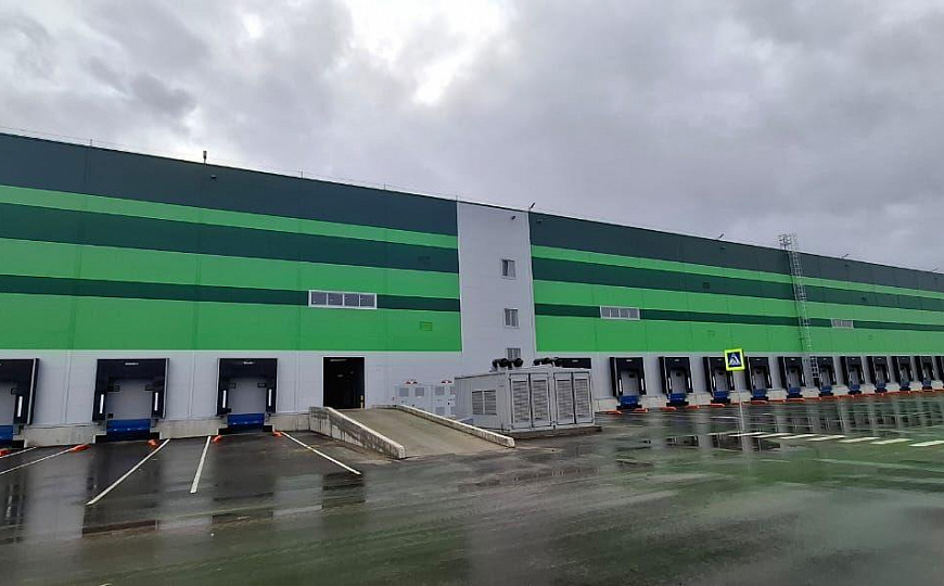 Склад класса А от 6000 м². Высота 13 м, нагрузка 8 т/м², 98 доков. фото