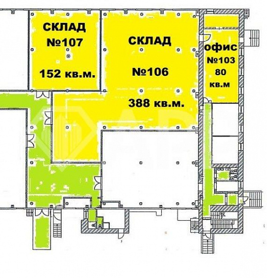 Сдам складское помещение, 388 м² фото
