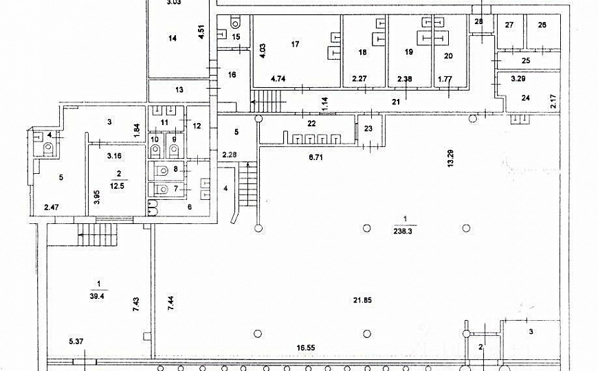 Сдам помещение 460 м²  под кафе-ресторан фото