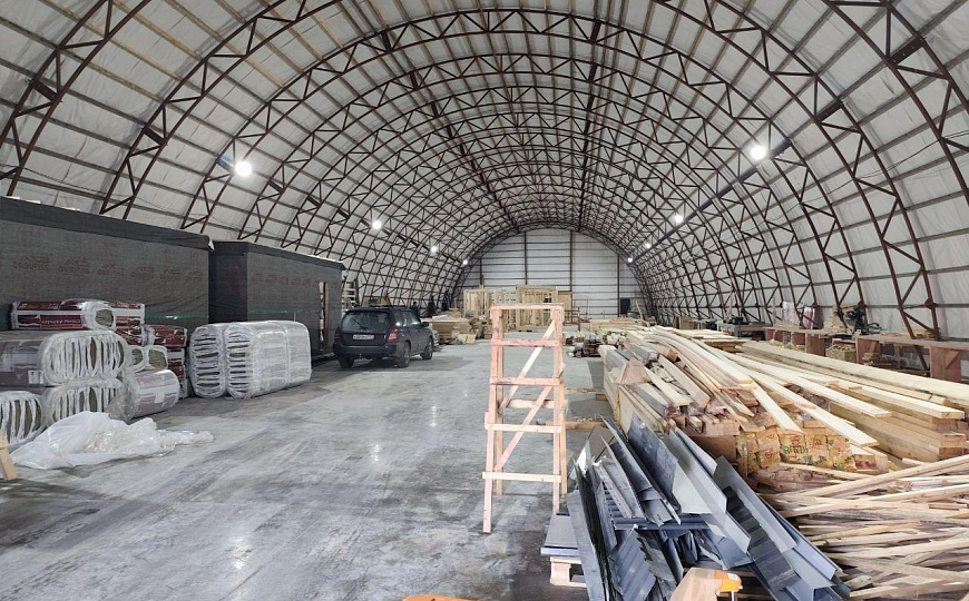 Сдам тёплый склад 1080 м², высота 9 м. Раменский г.о., д. Малышево фото