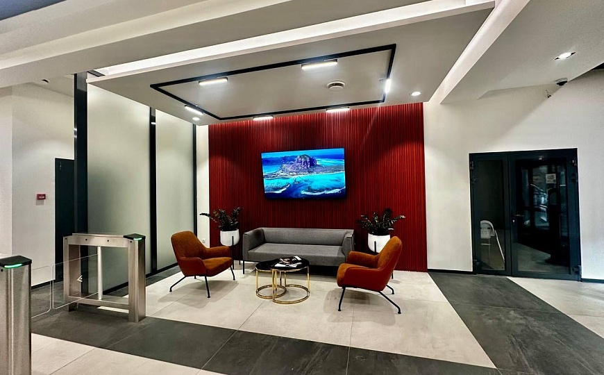 Помещение 550 м² под ресторан в БЦ «БэлПлаза» фото